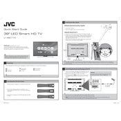 JVC LT-39C770 manual cover