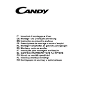 Candy CFT610 3N manual cover