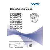 Brother MFC-L5700DW manual cover