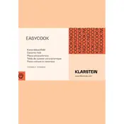 Klarstein EASYCOOK 10034603 Hob manual cover