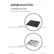 Currys Essentials CGHOBB12 manual cover