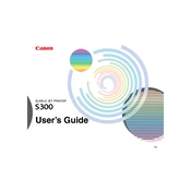 Canon Color Bubble Jet S300 manual cover