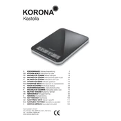 Korona 76140 Scale manual cover