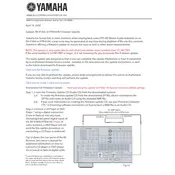 Yamaha HTR-6190 Firmware manual cover