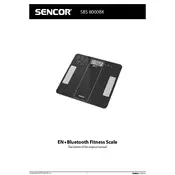 Sencor SBS 8000BK Scale manual cover