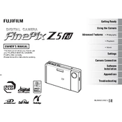 Fujifilm FinePix Z5fd Camera manual cover