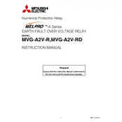 Mitsubishi MVG-A2V-R Relay manual cover