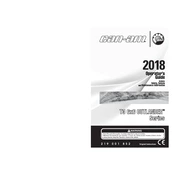 Can-Am T3 6x6 Outlander 2018 Vehicle manual cover