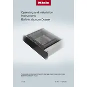 Miele EVS 7010 Warming Drawer manual cover