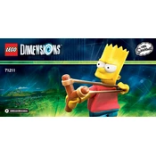 LEGO The Simpsons 71211-4 Construction Set manual cover