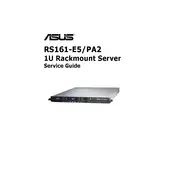 ASUS RS161-E5-PA2 Server manual cover