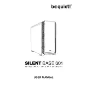 be quiet! Silent Base 601 Window Orange Case manual cover