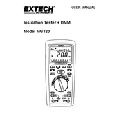 Flir Extech MG320 Tester manual cover