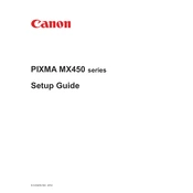 Canon Pixma MX450 Series manual cover