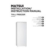 Matsui MTF55W12E manual cover