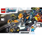 LEGO Avengers 76143-1 Construction Set manual cover