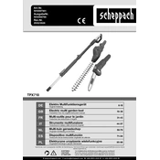 Scheppach TPX710 5910507901 Hedge Trimmer manual cover