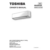 Toshiba RAS-18J2KVSG-E Air Conditioner manual cover