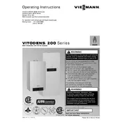 Viessmann Vitodens 200-W B2HA Series 19 Boiler manual cover