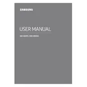 Samsung HW-MM55 Soundbar manual cover