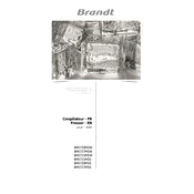 Brandt BFK715MSS Refrigerator manual cover