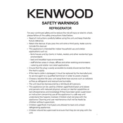 Kenwood KIF60W18 manual cover