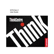 Lenovo ThinkCentre M75t Gen 2 Computer manual cover