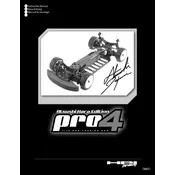 HPI Racing Pro 4 Atsushi Hara Edition 12187 Race Kit manual cover