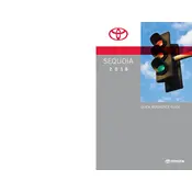 Toyota Sequoia 2018 SUV manual cover