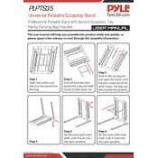 Pyle PLPTS35 Stand manual cover