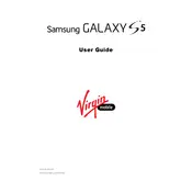 Samsung Galaxy S5 Virgin Mobile SM-G900PZWAVMU Phone manual cover