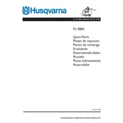 Husqvarna FS 4800 Saw manual cover