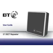 BT DECT Repeater Repeater manual cover