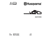 Husqvarna 322HD60 Trimmer manual cover