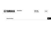 Yamaha ATS-C200 Soundbar manual cover