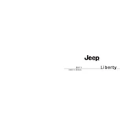 Jeep Liberty 2011 SUV manual cover