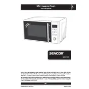 Sencor SMW 5220 Oven manual cover