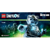 LEGO Doctor Who 71238-4 Construction Set manual cover