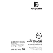 Husqvarna MZ61 Lawn Mower manual cover