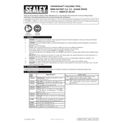 Sealey VSE6121.05.V2 Holding Tool manual cover