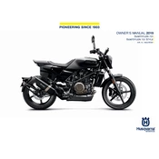 Husqvarna SVARTPILEN 701 STYLE 2019 Motorcycle manual cover