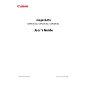 Canon imageCLASS LBP664Cdw manual cover