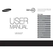 Samsung MV900F Camera manual cover