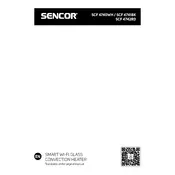 Sencor SCF 4742RD Heater manual cover