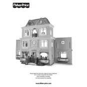 Fisher Price Mattel Loving Family Grand Dollhouse M6551 Toy manual cover