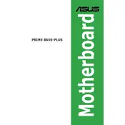 ASUS PRIME B650-PLUS Motherboard manual cover