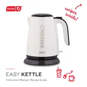 Dash DEZK003 Easy Kettle manual cover