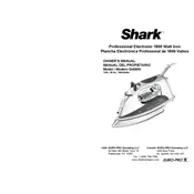 Shark GI490N Iron manual cover