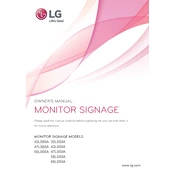 LG 55LS55A 55LS55A-5B.AUS Signage manual cover