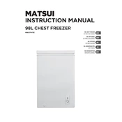 Matsui M98CFW15E manual cover